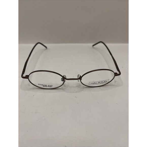 Halston Eyeglasses Eyewear Stainless Steel HA125 365 Demo Lens  44-19-135 - Picture 2 of 7